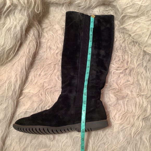 Salvatore Ferragamo Black Suede Boots - Picture 9 of 11